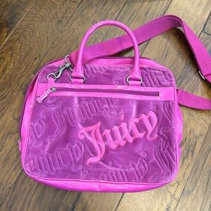 Juicy Couture laptop bag